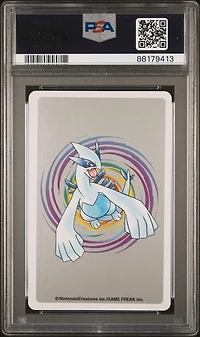 2000 Pokemon Silver Version Playing Cards 173 Cleffa Queen Of Spades PSA 9