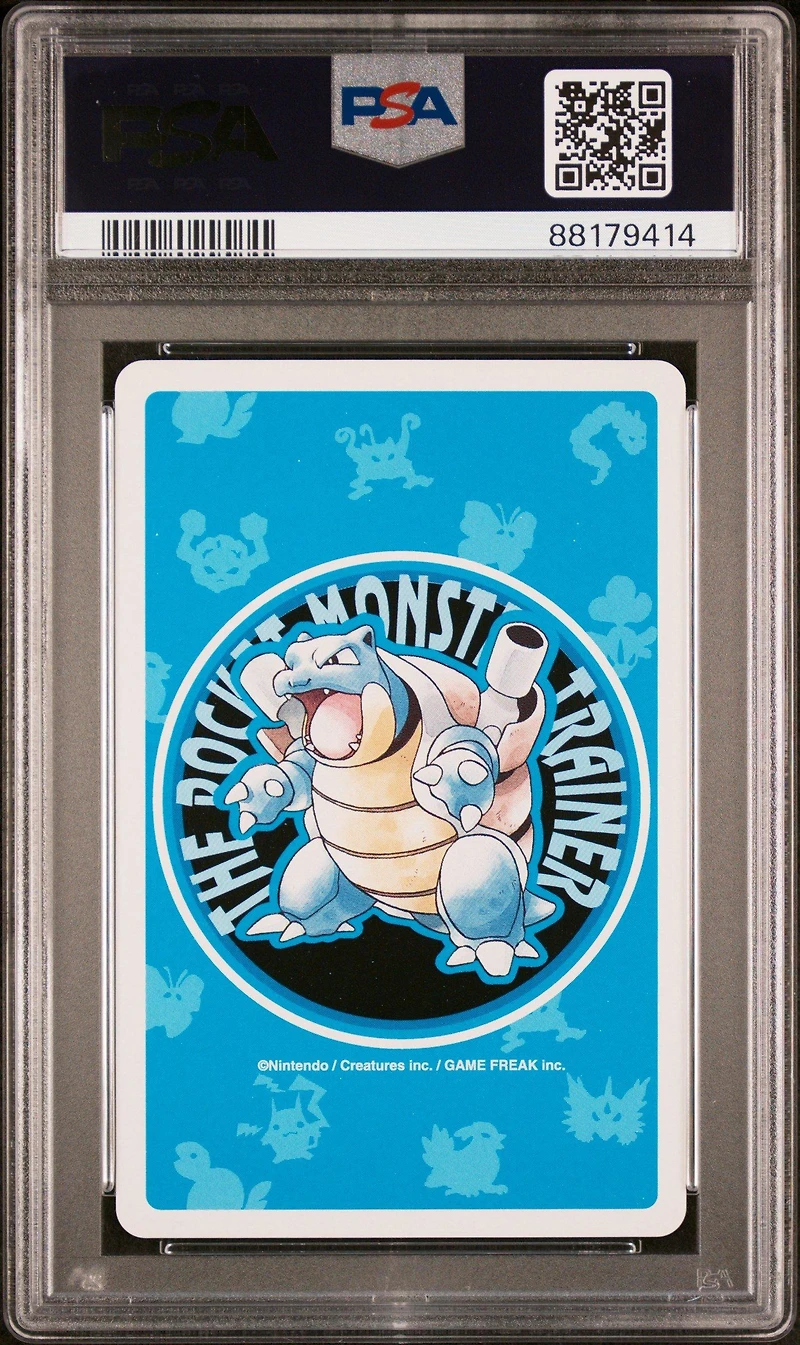 1998 Pokemon Blue Version Playing Cards 126 Magmar Jack Of Clubs PSA 10