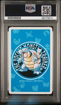 1998 Pokemon Blue Version Playing Cards 51 Dugtrio 8 Of Hearts PSA 10