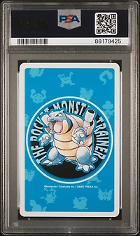 1998 Pokemon Blue Version Playing Cards 055c Golduck 9 Of Clubs PSA 9