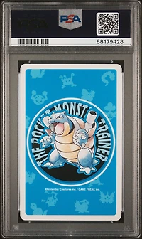 1998 Pokemon Blue Version Playing Cards 053 Persian King Of Spades PSA 10