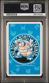 1998 Pokemon Blue Version Playing Cards 120 Staryu 10 Of Diamonds PSA 9