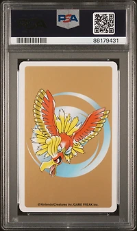 2000 Pokemon Gold Version Playing Cards 102 Exeggcute 9 Of Diamonds PSA 9