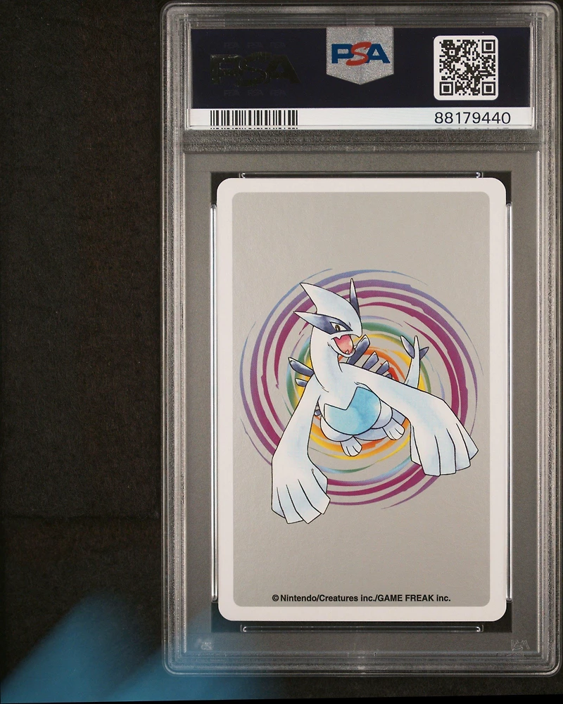 2000 Pokemon Silver Version Playing Cards 023 Ekans 4 Of Hearts PSA 10