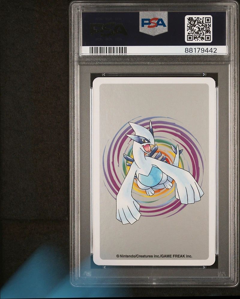 2000 Pokemon Silver Version Playing Cards 191 Sunkern 9 Of Hearts PSA 10