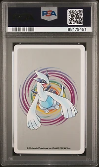 2000 Pokemon Silver Version Playing Cards 090 Shellder 7 Of Spades PSA 10