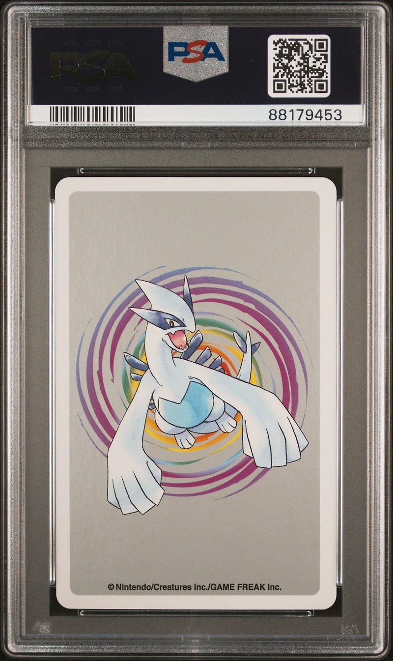 2000 Pokemon Silver Version Playing Cards 166 Ledian King Of Clubs PSA 10