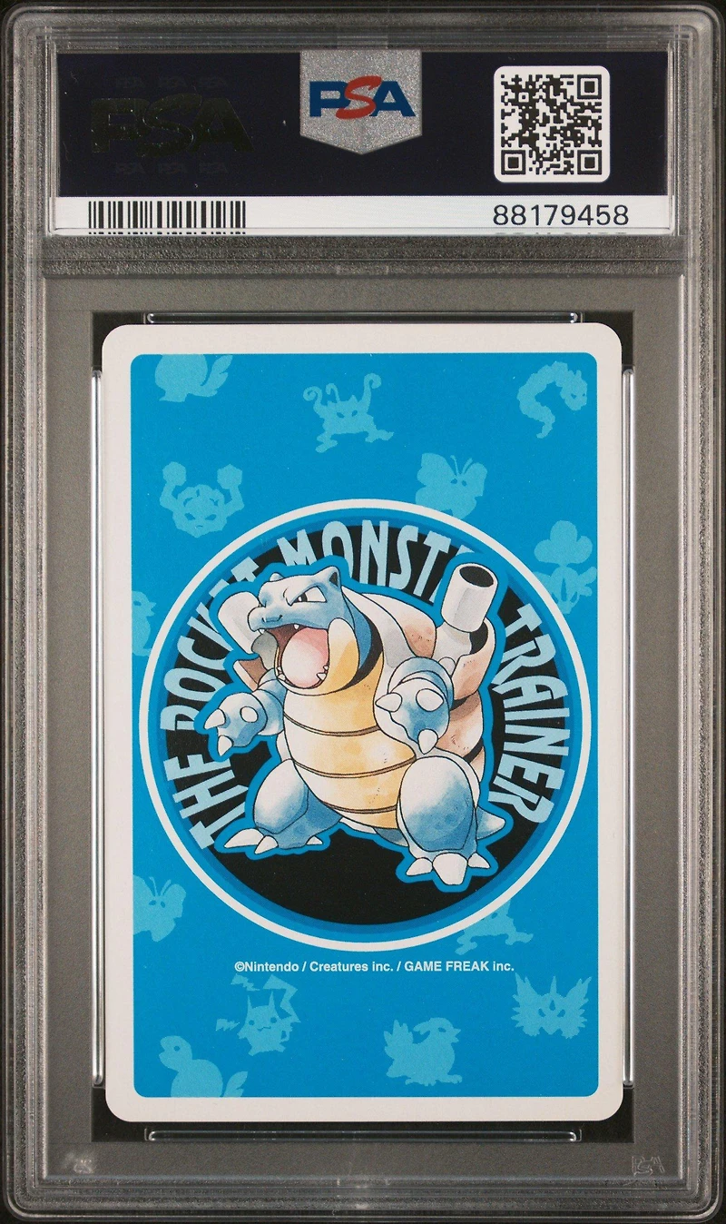 1998 Pokemon Blue Version Playing Cards 046 Paras 3 Of Diamonds PSA 10