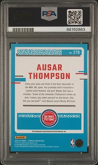 2023 Panini Donruss 278 Ausar Thompson PSA 9