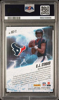 2023 Panini Absolute By Storm Bst2 Cj Stroud PSA