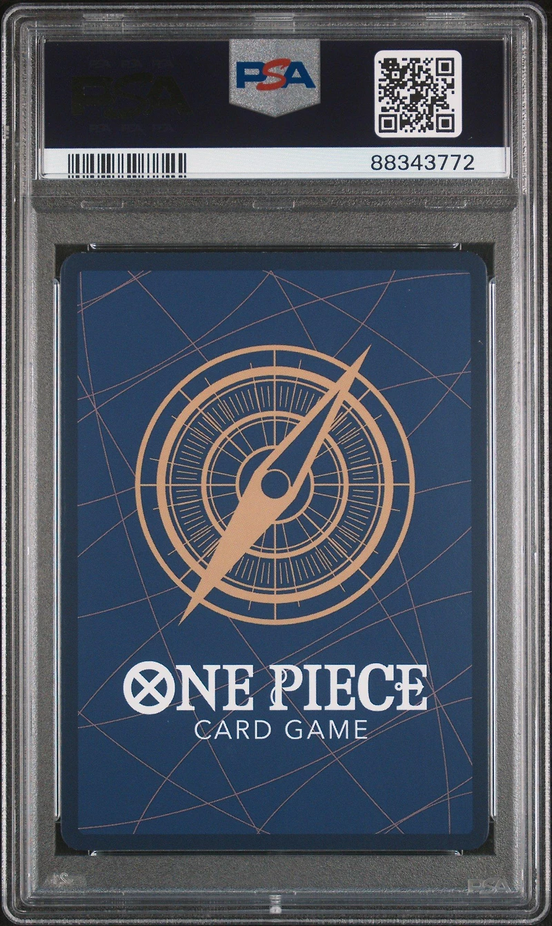 2023 One Piece Op04-kingdoms Of Intrigue 051 Who's Who Alternate Art PSA 10