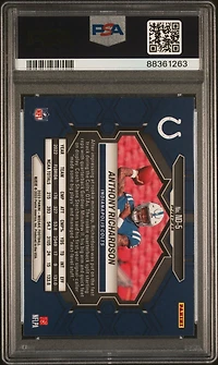 2023 Panini Mosaic Nfl Debut Nd5 Anthony Richardson Reactive PSA