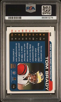 2000 Pacific Paramount 138 Tom Brady PSA