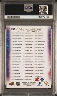 2023 Upper Deck 250 Hughes/knies PSA 9