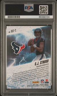 2023 Panini Absolute By Storm Bst2 Cj Stroud PSA
