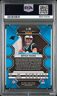 2023 Panini Mosaic 290 Bryce Young Reactive Blue PSA 10