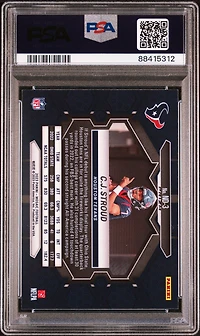 2023 Panini Mosaic Nfl Debut Nd3 Cj Stroud Reactive Blue PSA 10