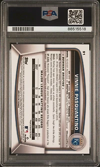 2023 Bowman Chrome Sapphire Edition 91 Vinnie Pasquantino PSA 10
