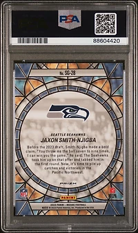 2023 Panini Mosaic Stained Glass Sg28 Jaxon Smith-njigba PSA