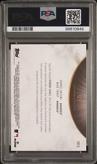 2022 Topps Dynamic Duals Talk Of The Town 3 Mike Trout/shohei Ohtani PSA 10