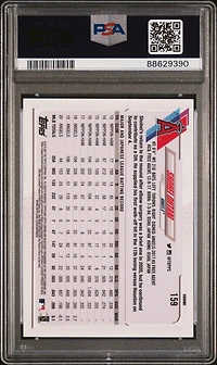 2021 Topps Chrome 159 Shohei Ohtani Prism Refractor PSA 10