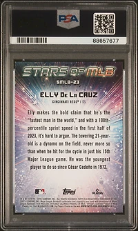 2024 Topps Stars Of Mlb Smlb23 Elly De La Cruz PSA