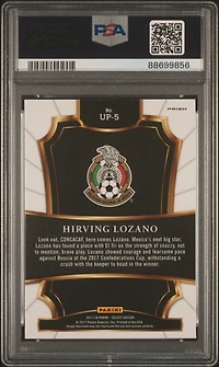2017 Panini Select Unlimited Potential Up-5 Hirving Lozano PSA 10
