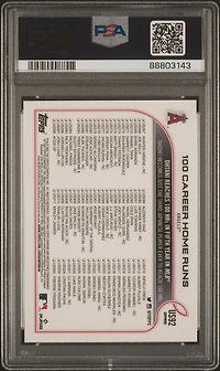 2022 Topps Chrome Update Sapphire Edition 92 Shohei Ohtani PSA 10
