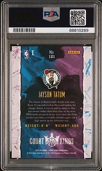 2017 Panini Court Kings 121 Jayson Tatum PSA 10