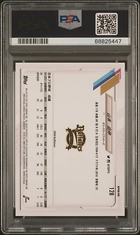 2021 Topps Npb 128 Yoshinobu Yamamoto PSA 10