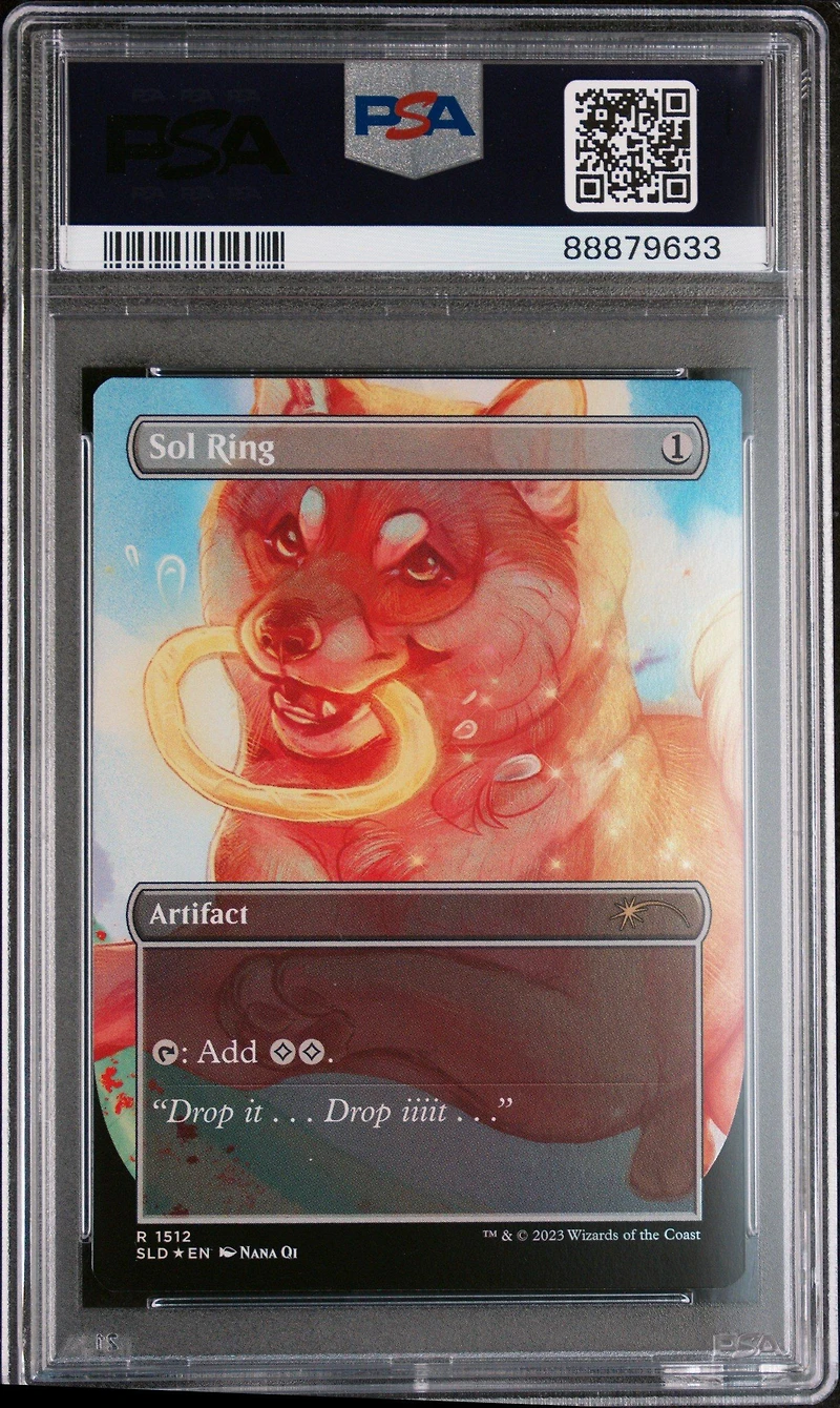 2024 Magic The Gathering Secret Lair Drop 1512 Sol Ring Foil PSA 10