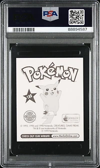 1999 Merlin Pokemon 180 Charizard PSA