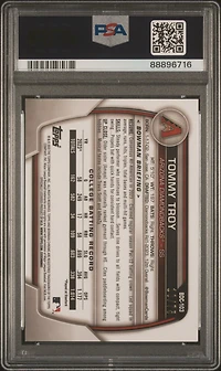 2023 Bowman Draft Sapphire Edition Bdc103 Tommy Troy Yellow PSA 10