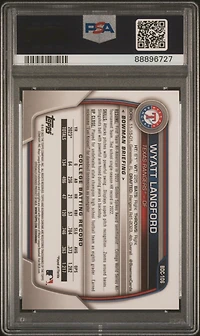 2023 Bowman Draft Sapphire Edition Bdc106 Wyatt Langford PSA 9