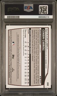 2023 Topps Big League 282 Corbin Carroll PSA 10