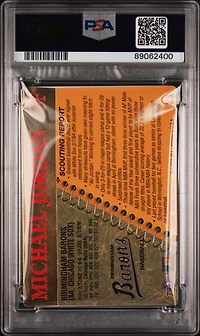 1994 Action Packed Scouting Report 23 Michael Jordan PSA 9