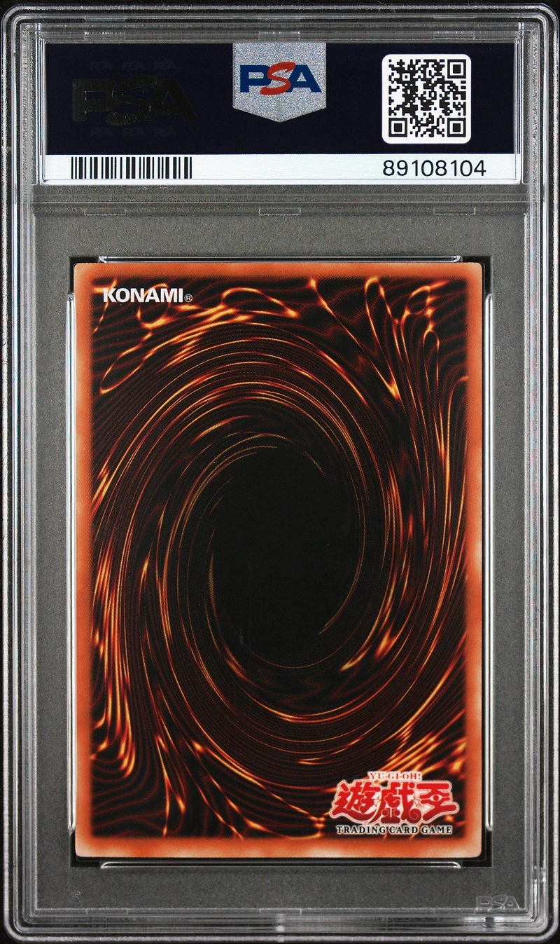2002 Yu-gi-oh! Starter Deck: Kaiba 001 Blue-eyes White Dragon 1st Edition PSA 8