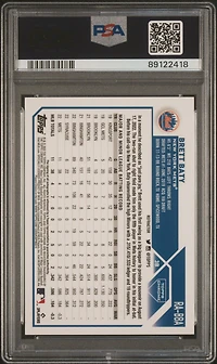 2023 Topps Chrome Rookie Autograph Rabba Brett Baty Refractor PSA 10