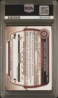 2023 Bowman Draft Bdc27 Cristhian Vaquero PSA 10