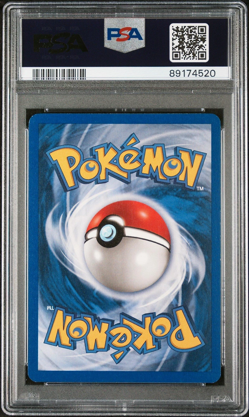 2002 Pokemon Legendary Collection 98 Vulpix-reverse Foil PSA 8