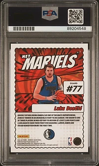2023 Panini Donruss Net Marvels 7 Luka Doncic PSA 10
