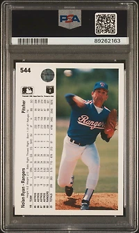 1990 Upper Deck 544 Nolan Ryan PSA 10