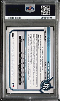 2022 Bowman Sapphire Edition Chrome Prospects Bcp10 Curtis Mead PSA 10
