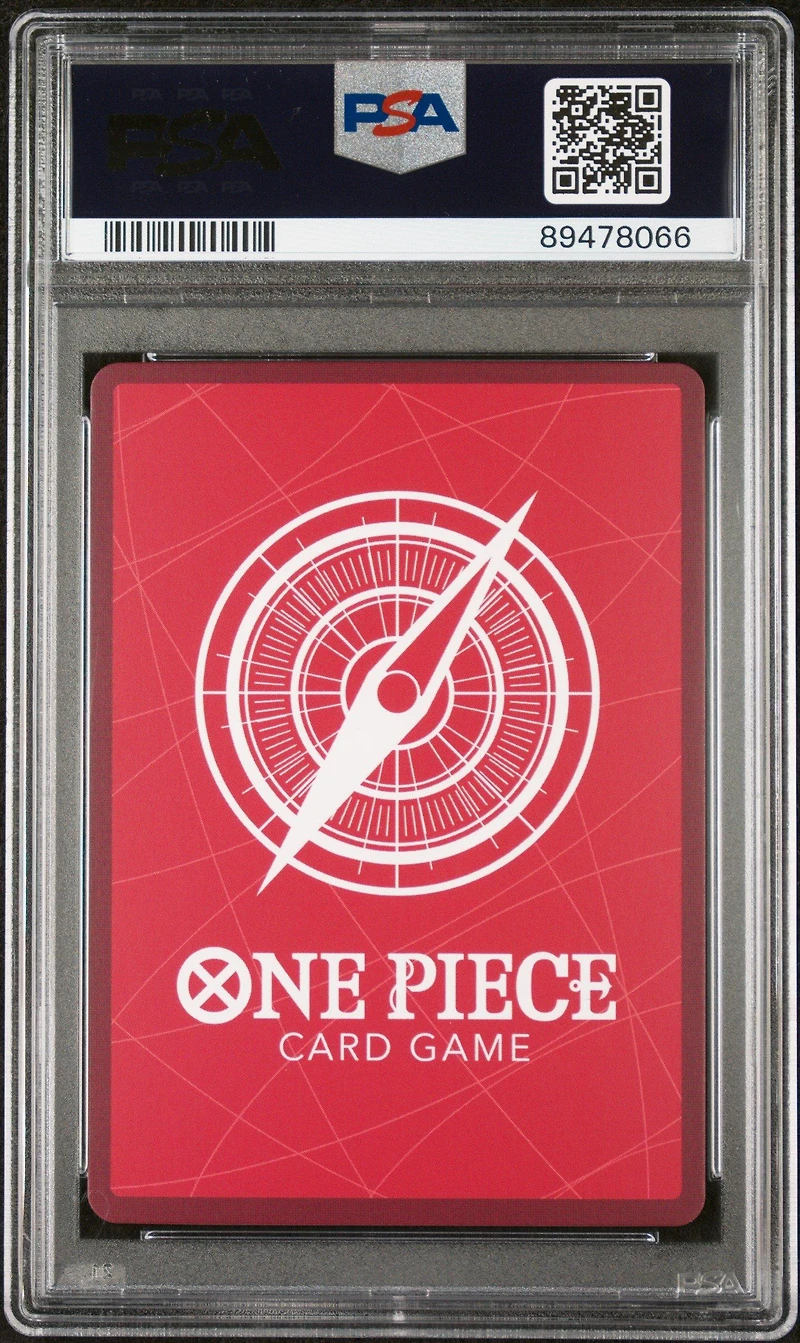 2022 One Piece Japanese Romance Dawn 002 Trafalgar Law Alternate Art PSA 10