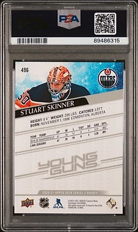 2020 Upper Deck 496 Stuart Skinner PSA 10