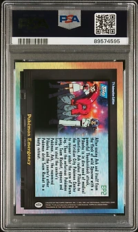 2000 Topps Pokemon Tv Animation Series 2 Episode Cards Ep2 Pokemon Emergency PSA 10