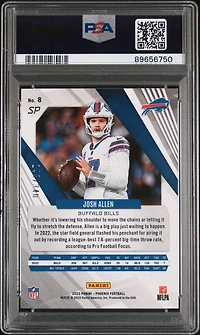 2023 Panini Phoenix 8 Josh Allen Sp-fire Burst PSA 10