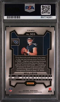 2023 Panini Prizm 303 Will Levis Variation PSA