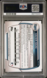2023 Bowman Mega Box Chrome 145 Xavier Isaac PSA 10