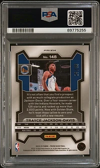 2023 Panini Prizm 148 Trayce Jackson-davis Red Choice PSA 10